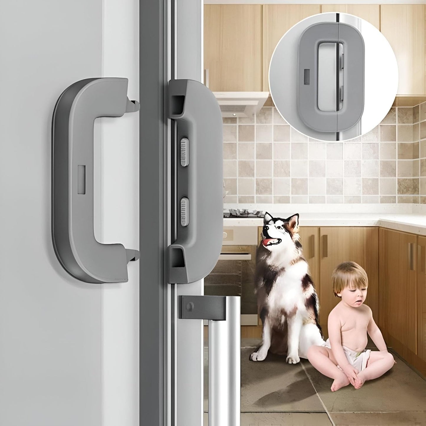 Child Safety Refrigerator Lock - Safety Accessory Designed For Appliance Protection