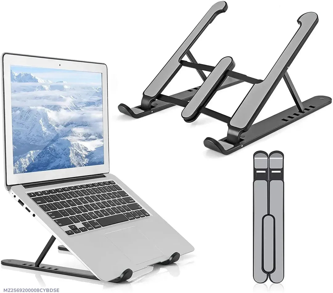 Adjustable Laptop Stand – Creative Folding Portable Storage Bracket for Desk & Office