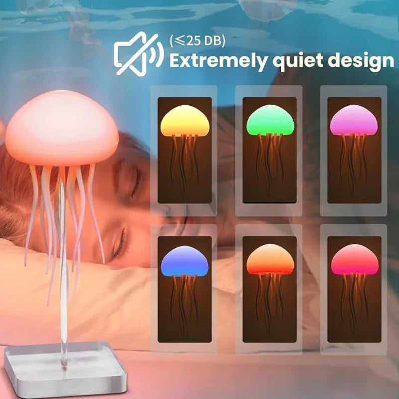 LED Jellyfish Lamp RGB Mood Light | Voice Control | Decorative Bedroom & Living Room Lighting